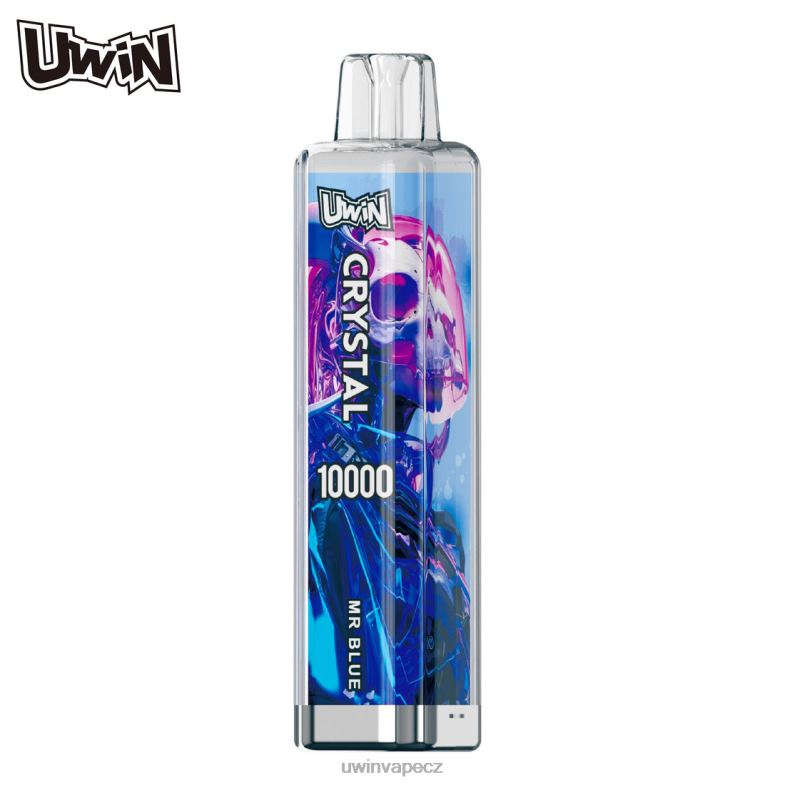 UWIN Vape Jednorázové - pan modrý FLFNH15 UWIN CRYSTAL 10 000 jednorázových vapů