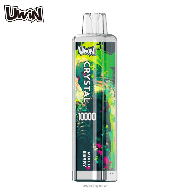UWIN Vape Recenze - smíšené bobule FLFNH14 UWIN CRYSTAL 10 000 jednorázových vapů