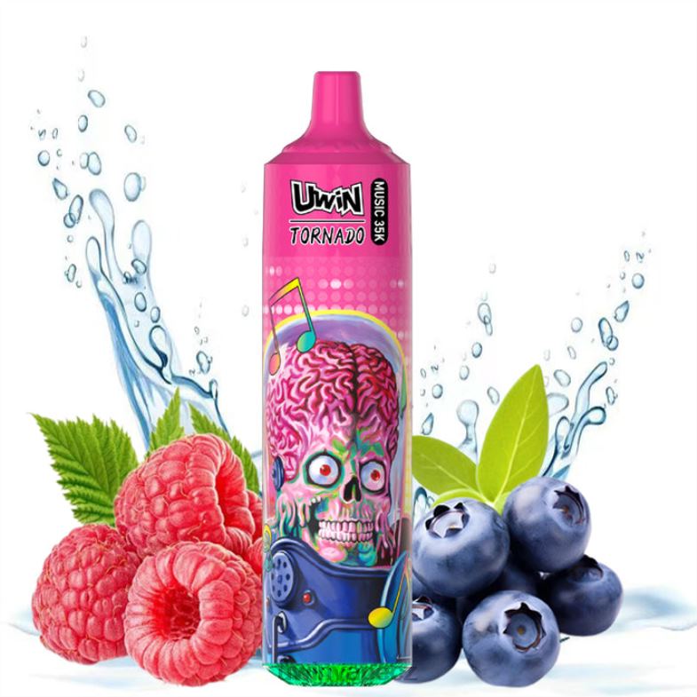UWIN Vape Objednávka - borůvka malina FLFNH16 UWIN CRYSTAL 35k jednorázové vapy